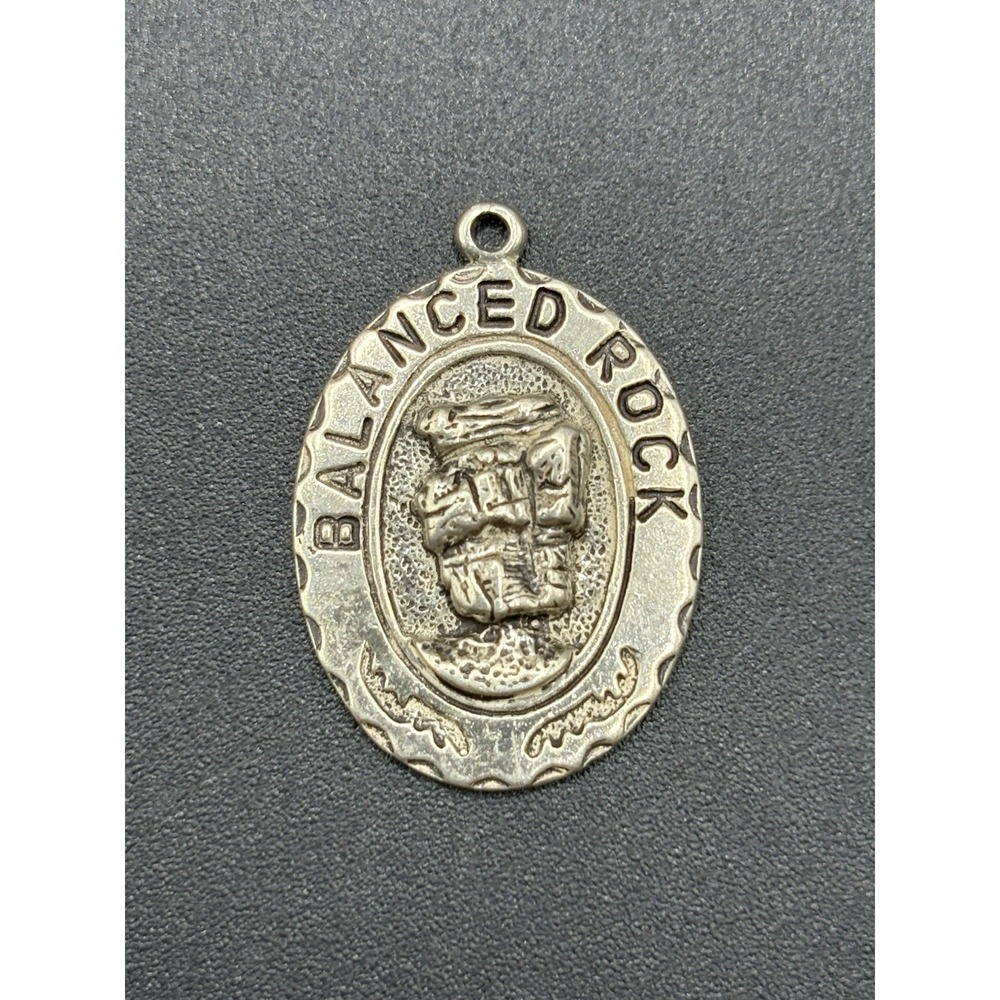 Vintage Sterling Silver Garden Of The Gods Charm 925 E29